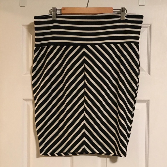 torrid Dresses & Skirts - 2/$25 Striped pencil skirt
